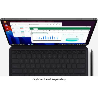 画像4: Samsung Galaxy Tab S7+ 12.4” 256GB Wi-Fi and Keyboard Cover  (US Model) Mystic Black　