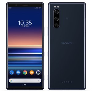 画像: Sony Xperia 5 128GB SIMフリー ブルー　