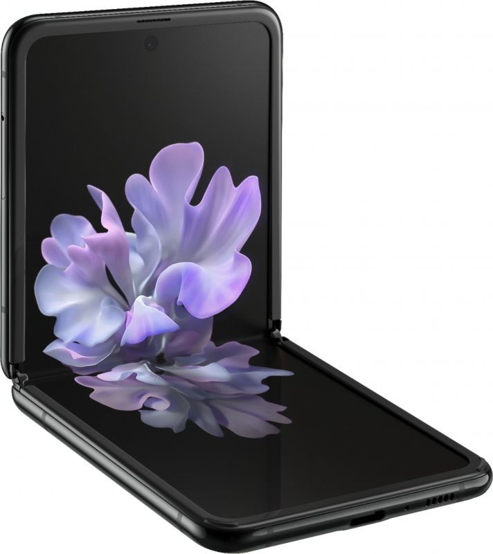 画像2: Samsung Galaxy Z Flip 256GB SIM Free (US Model) Mirror Black　