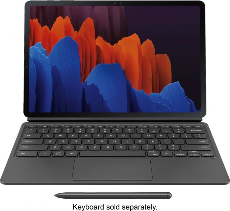 Samsung Galaxy Tab S7+ 12.4” 256GB Wi-Fi and Keyboard Cover (US 